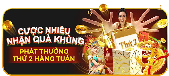 Ưu đãi nạp tiền hàng ngày hàng tuần